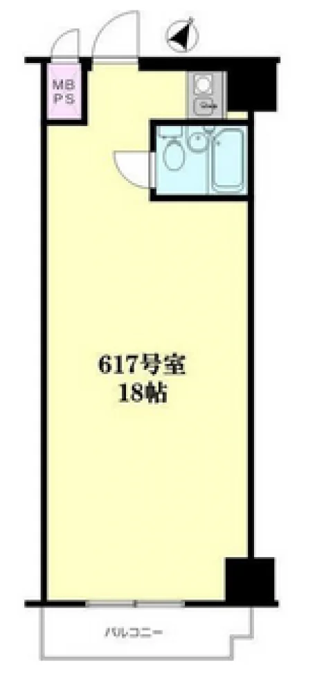 高田馬場ダイカンプラザ 6 フロア図面 4