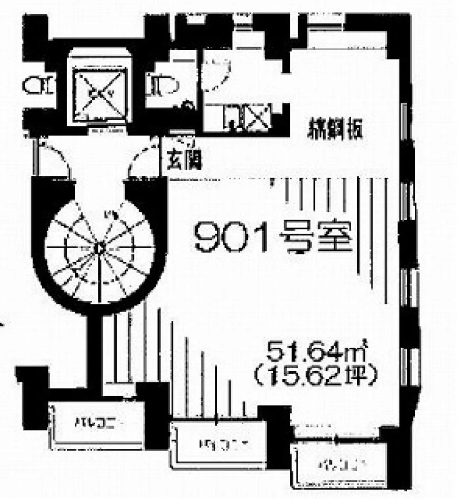 第2スカイビル 9 フロア図面 5