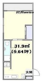 MI西新宿ビル 4 フロア図面 5