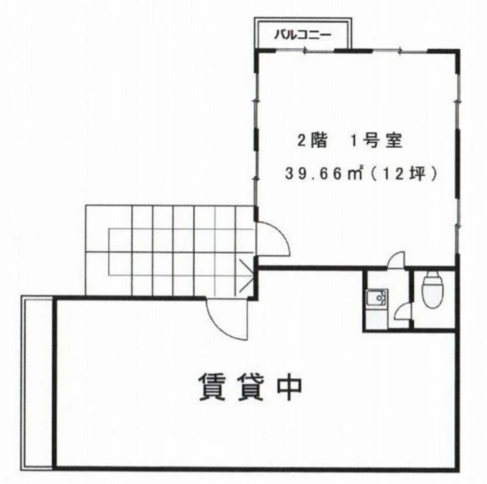 武居西新宿ビル 2 フロア図面 6