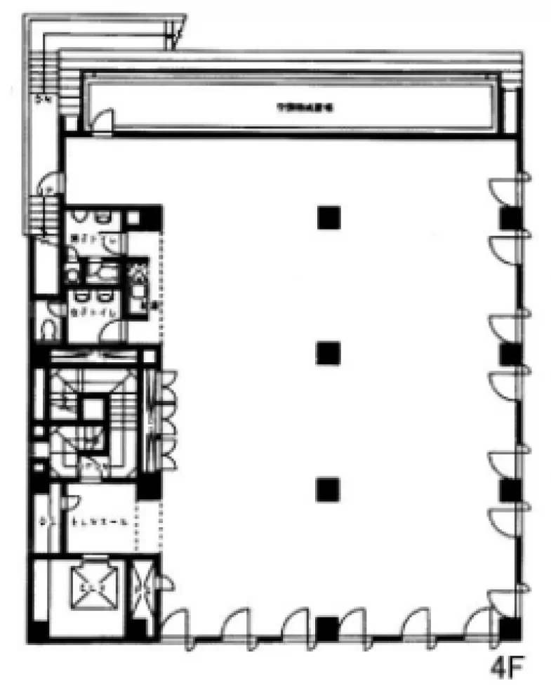 ローズベイ新宿ビル 4 フロア図面 11