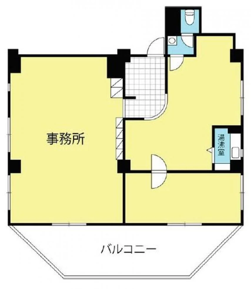 市谷左内坂ハイム 3 フロア図面 1