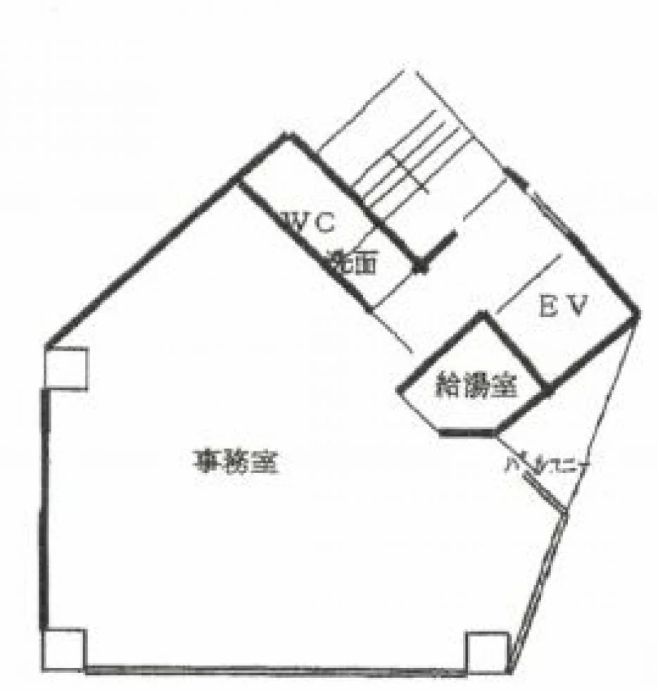 プルミエ西新宿ビル 6 フロア図面 5