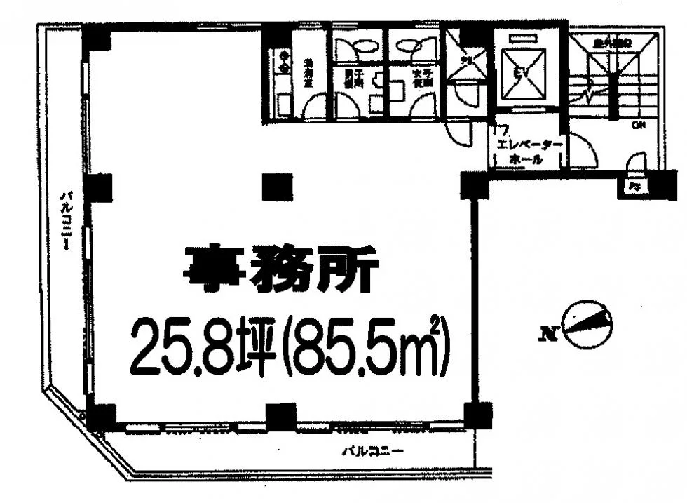 濱庄ビル 4 フロア図面 11