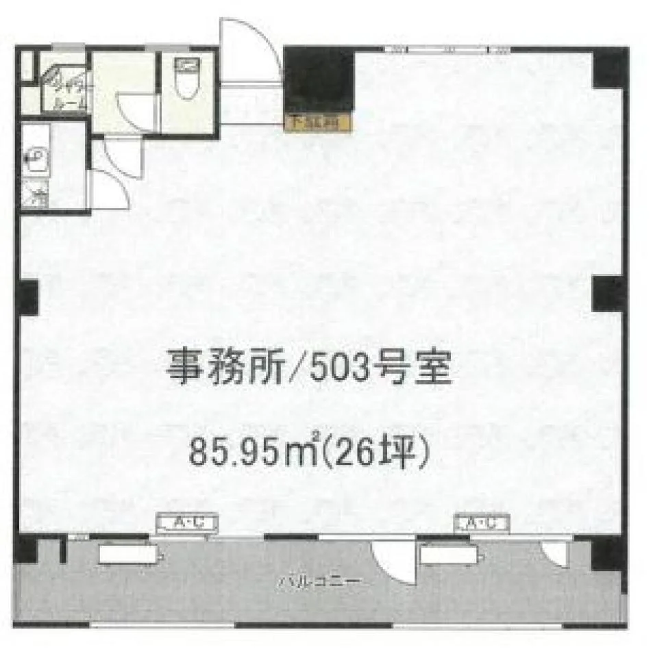 高田馬場ビル 5 フロア図面 5