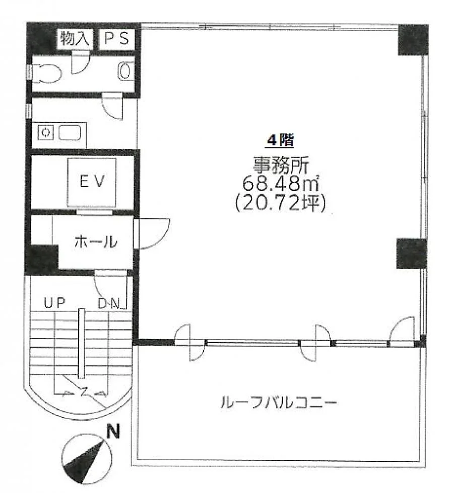 安念ビル 4 フロア図面 6
