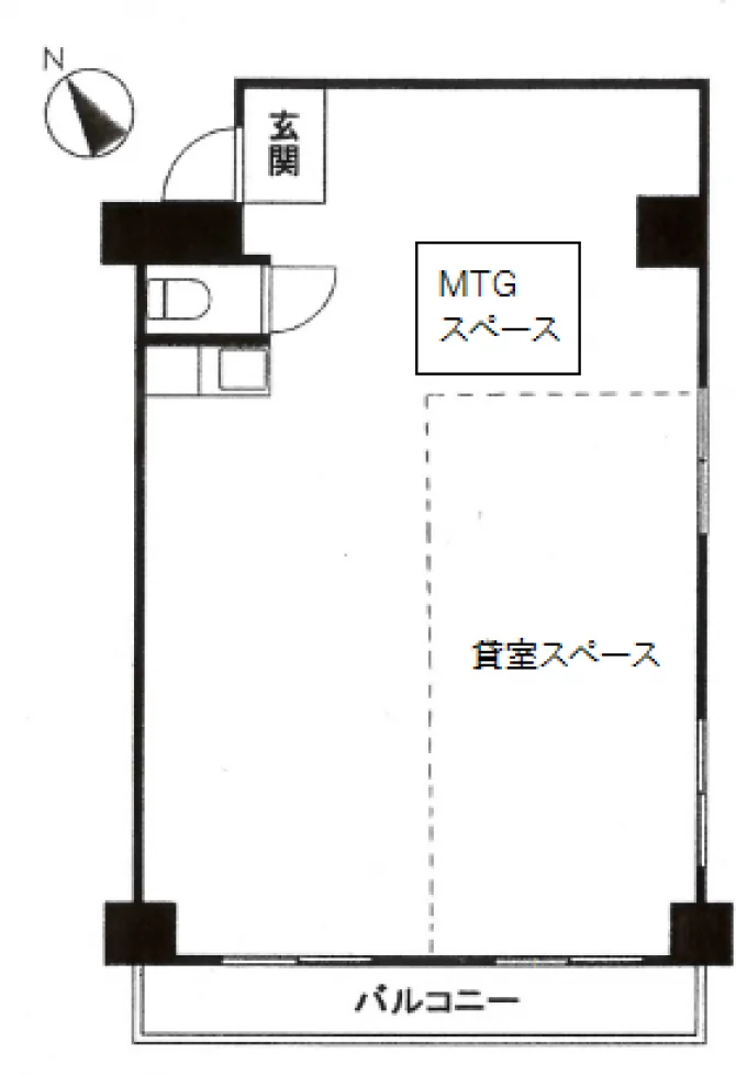 西新宿ダイヤモンドパレス 2 フロア図面 11