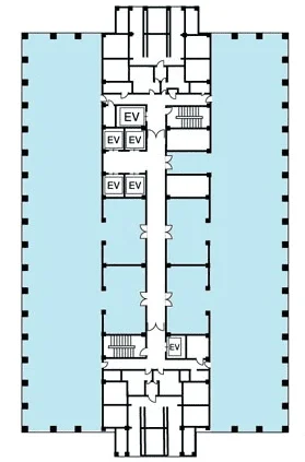 新宿野村ビル 42 フロア図面 5