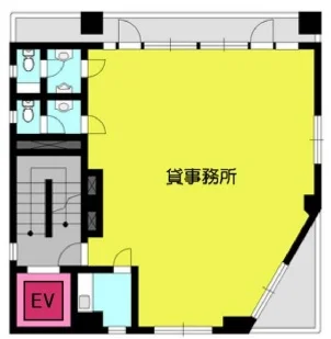 飯田橋三喜ビル 5 フロア図面 8
