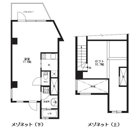カーメルⅠ(CARMELⅠ) 3 フロア図面 7