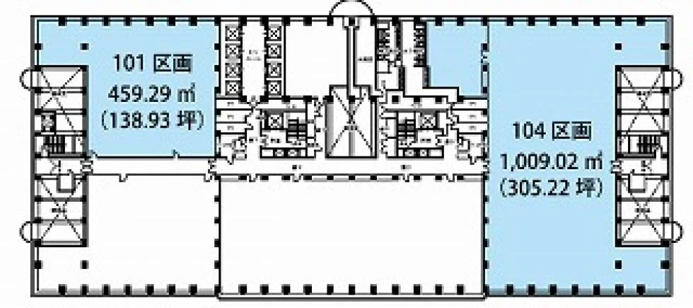 新宿アイランドタワー 41 フロア図面 7
