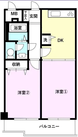 飯田橋ハイタウン 10 フロア図面 9