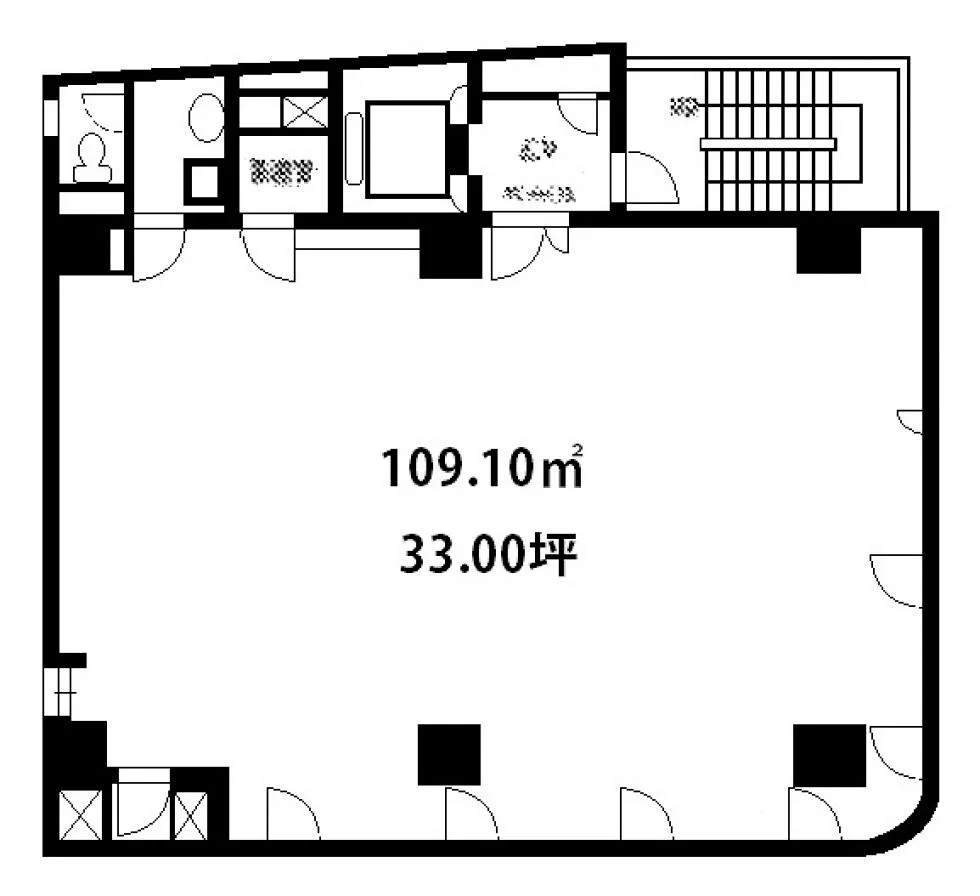 新宿KGビル 8 フロア図面 11