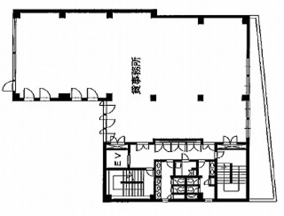 神楽坂升本ビル 4 フロア図面 4