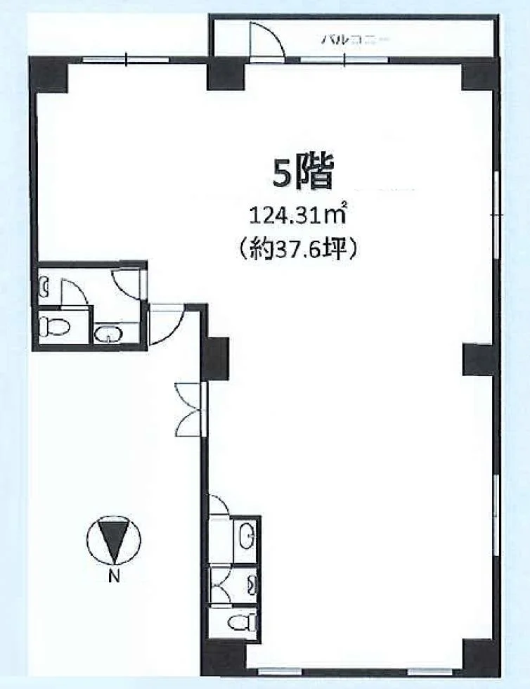 新宿エステートビル 5 フロア図面 11