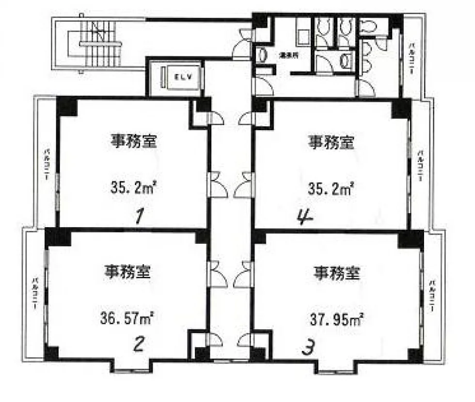 JSビル 7 フロア図面 7