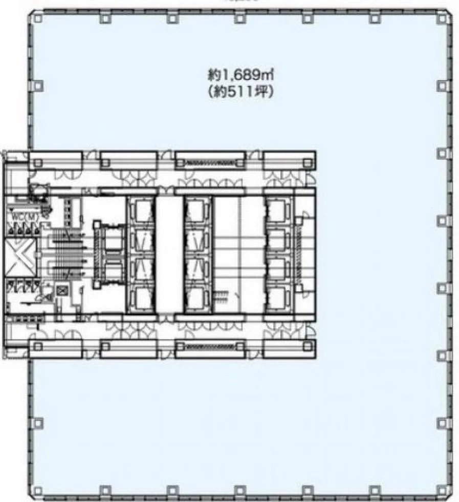 新宿フロントタワー 19 フロア図面 9