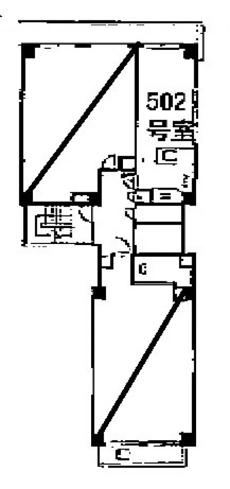 エレメンツ新宿(藤和御苑コープⅡ) 5 フロア図面 5