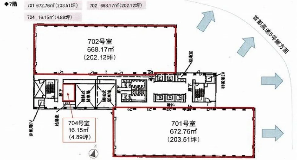 アクロポリス東京 7 フロア図面 5