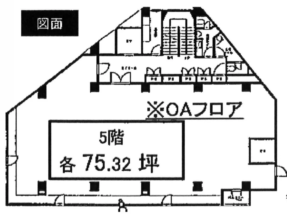 西新宿ビル 5 フロア図面 9