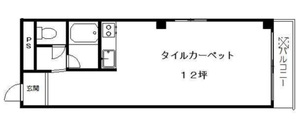 藤和新宿御苑コープビル 9 フロア図面 5