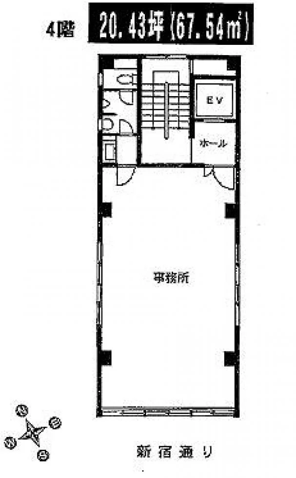 文芸社別館 4 フロア図面 6