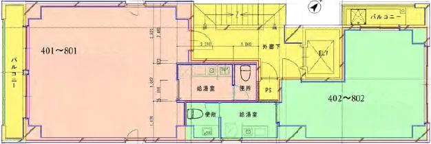 STビル 5 フロア図面 6