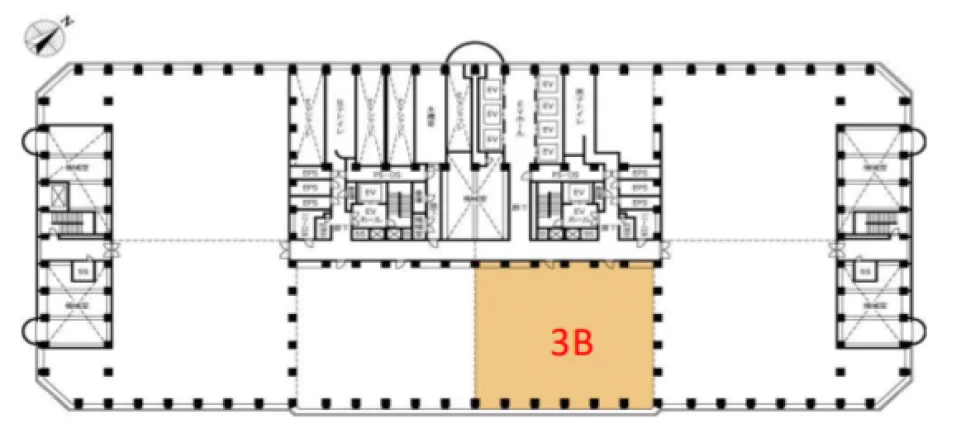 新宿アイランドタワー 23 フロア図面 8