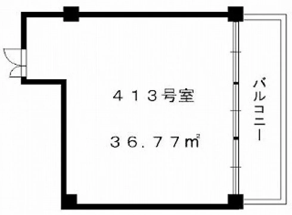 木原ビル 4 フロア図面 9