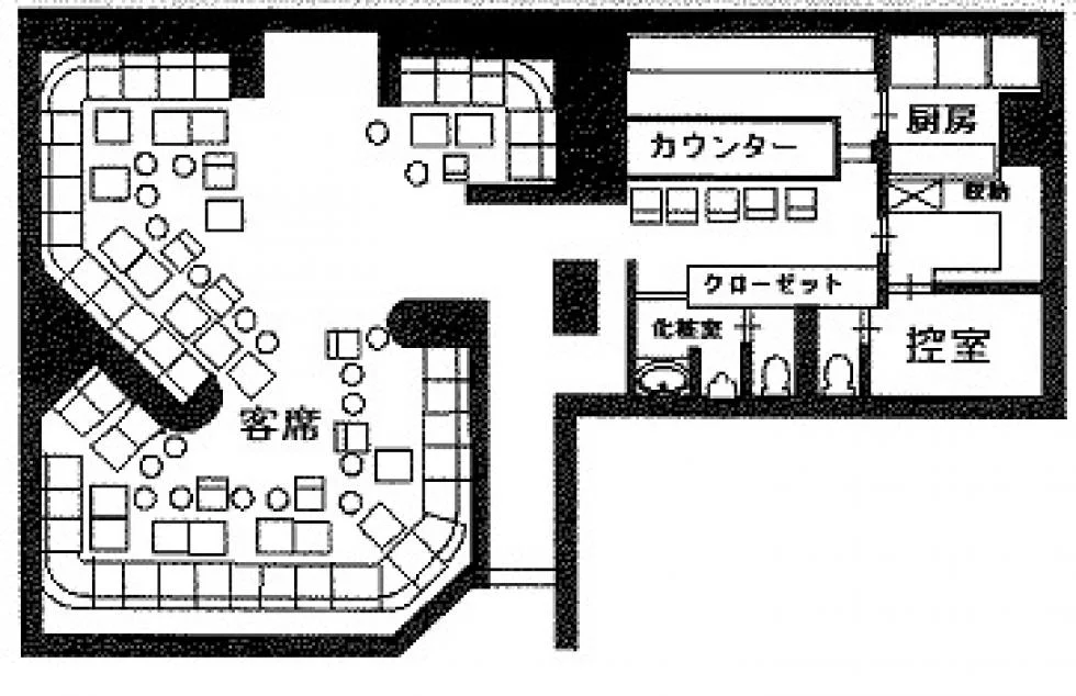 新光ビル 4 フロア図面 1