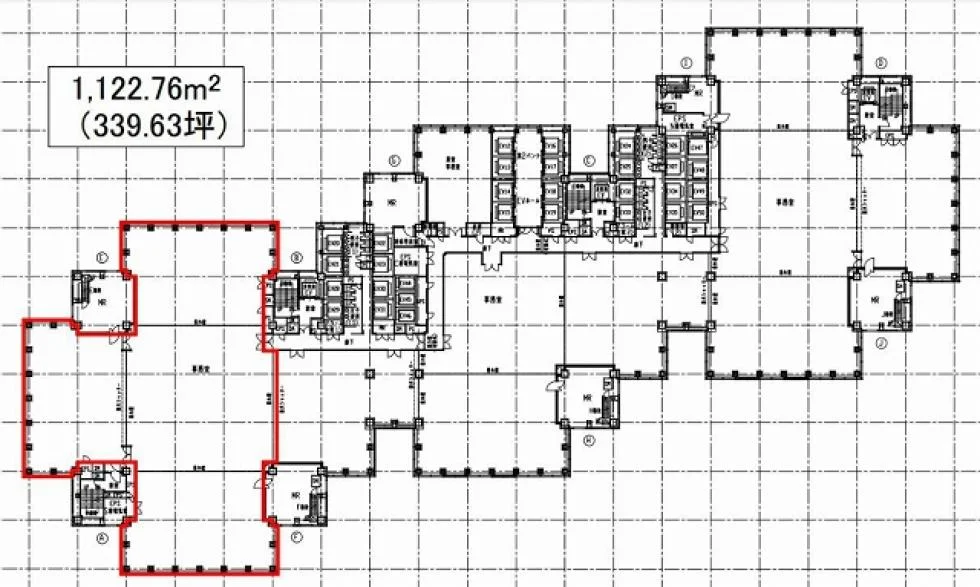 新宿パークタワー 21 フロア図面 12