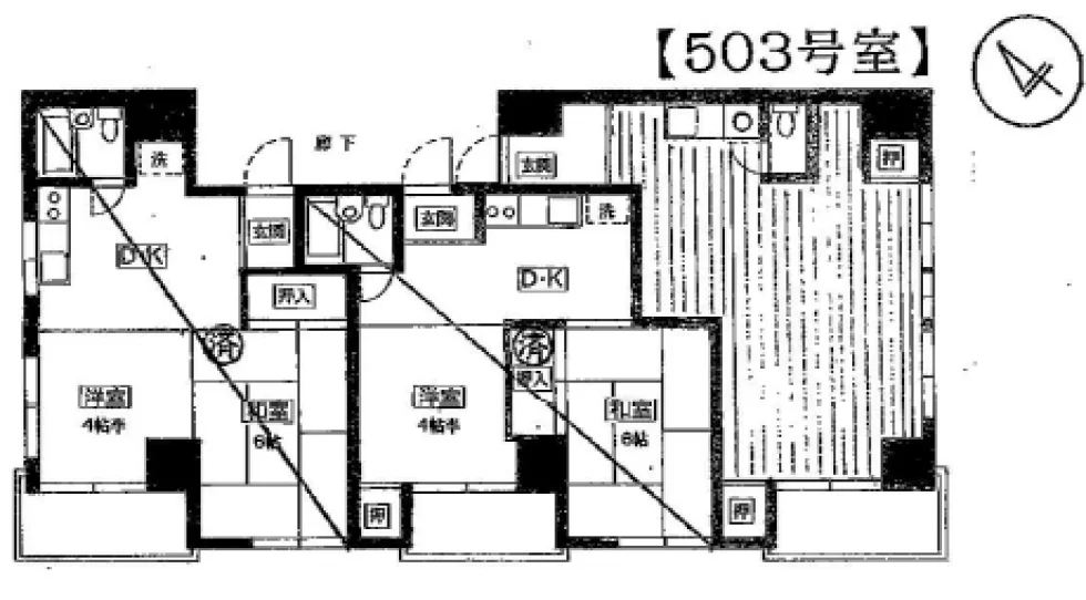 片倉ビル 5 フロア図面 5