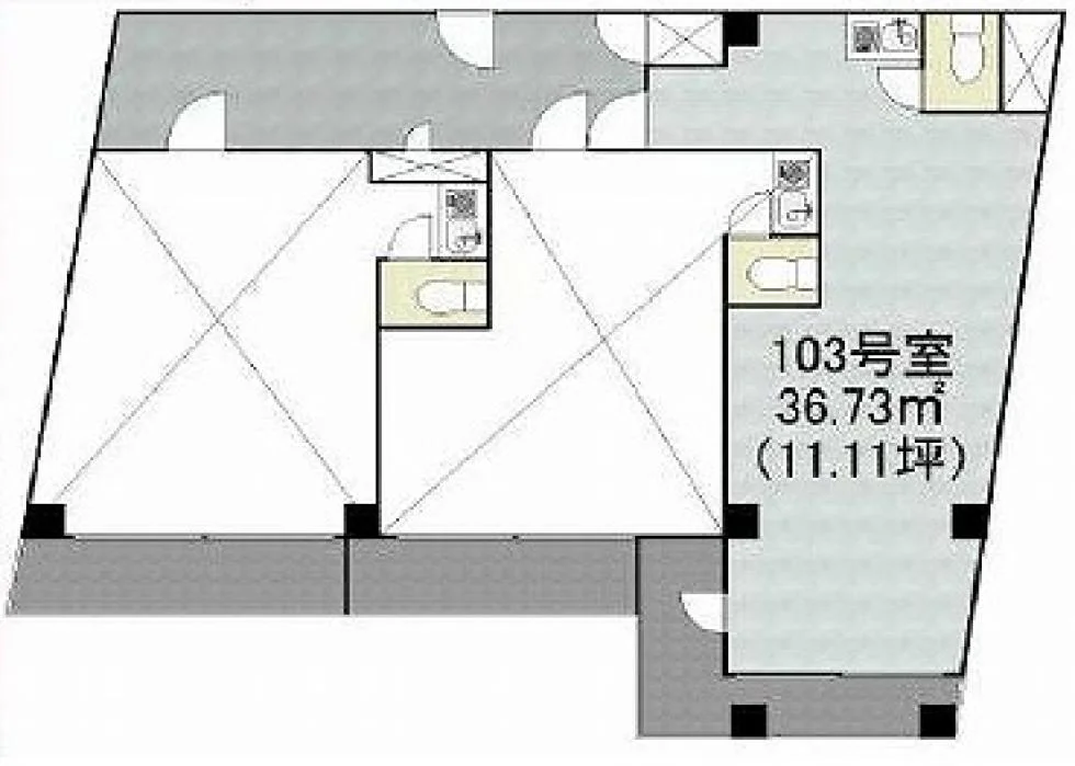 ベルウッドビル B1 フロア図面 9