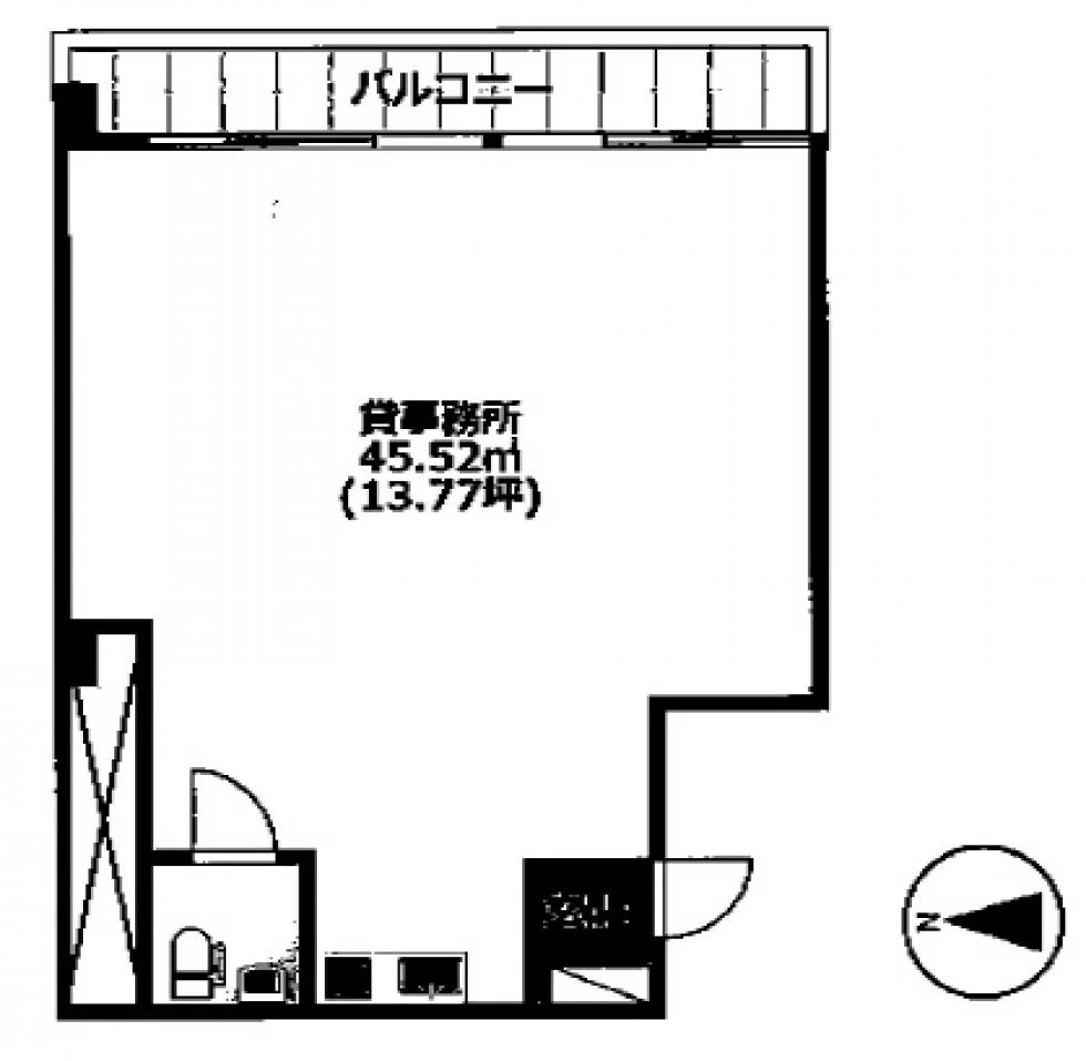 秋場ビル 4 フロア図面 4