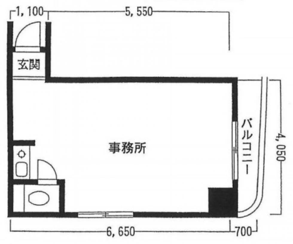 サニープラザ新宿御苑 4 フロア図面 9