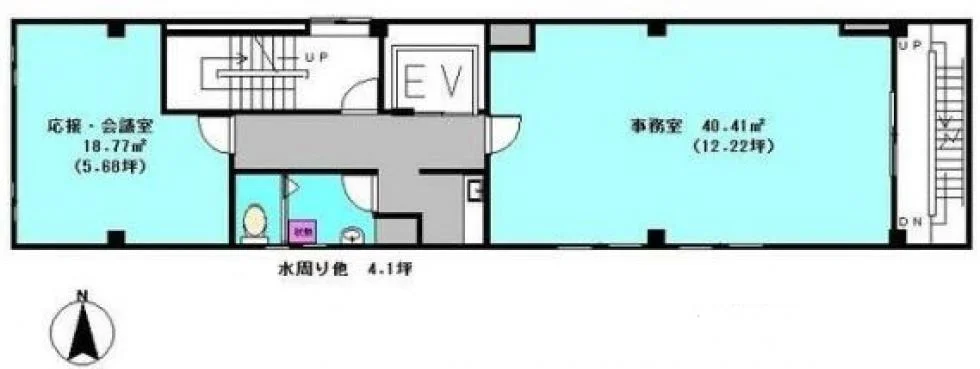 渋谷ビル 3 フロア図面 9