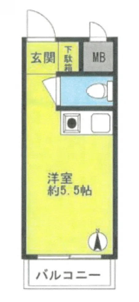 西新宿ダイヤモンドパレス 6 フロア図面 11