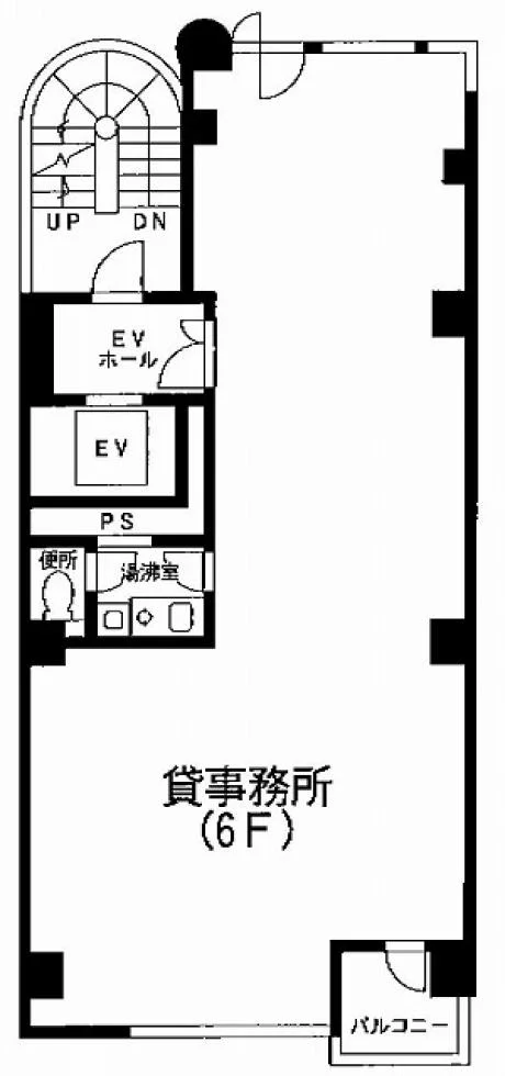 小谷田ビル(こやたビル) 6 フロア図面 13