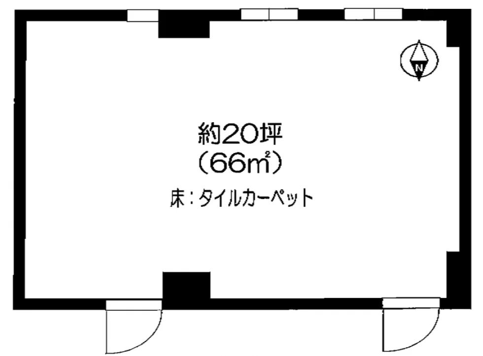 第1貝塚ビル 3 フロア図面 7