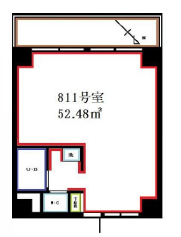 西新宿ダイヤモンドパレス 8 フロア図面 11