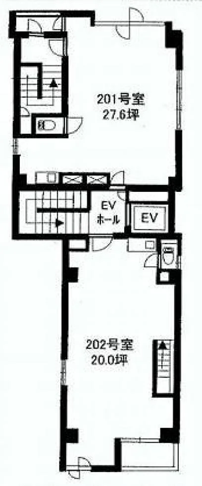 エレメンツ新宿(藤和御苑コープⅡ) 2 フロア図面 5