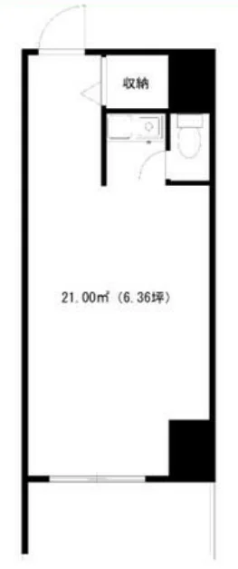 レイフラット新宿 5 フロア図面 12