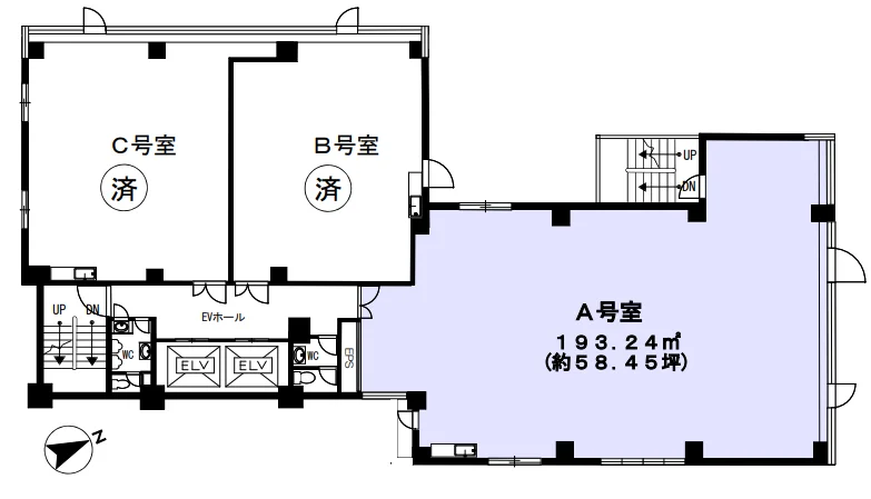 西新宿K-1ビル 4 フロア図面 9