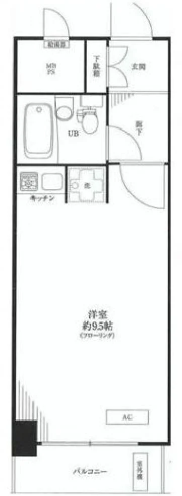ハイネスロワイヤル 6 フロア図面 3