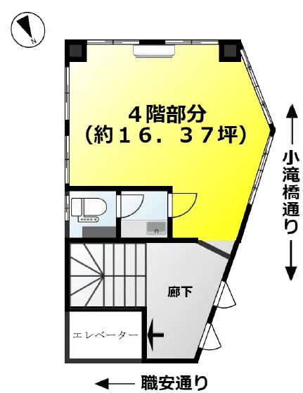 新宿久川ビル 4 フロア図面 5
