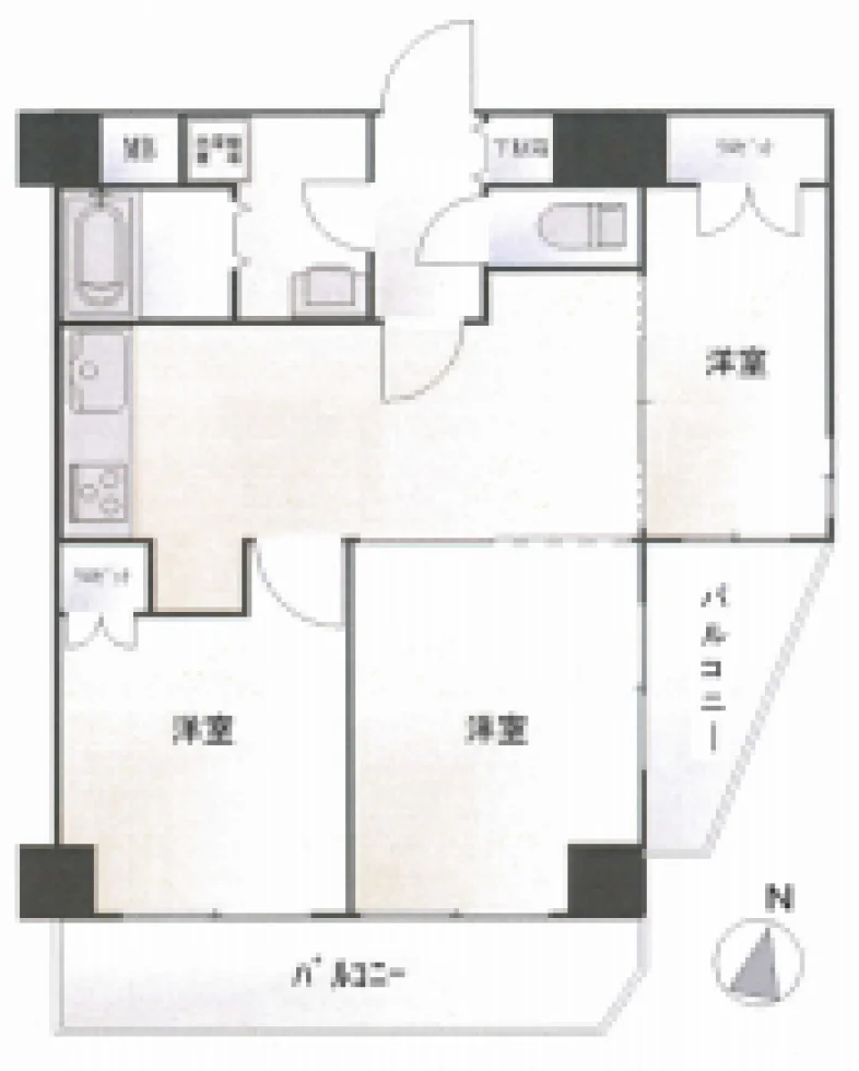 西新宿ダイヤモンドパレス 9 フロア図面 11
