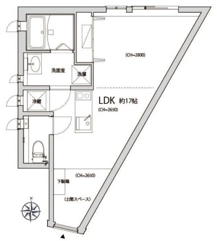 ARK COURT 若松町 1 フロア図面 7