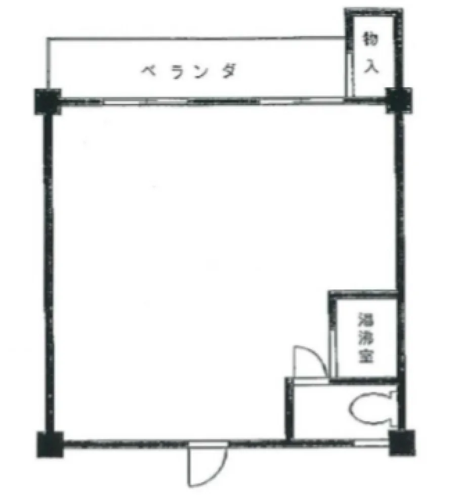 大輝ビル 4 フロア図面 1
