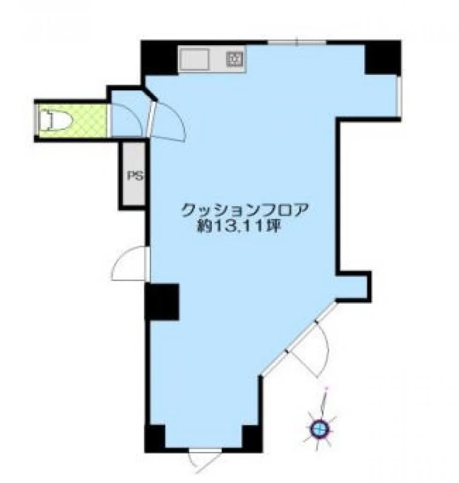 山文ビル B1 フロア図面 7