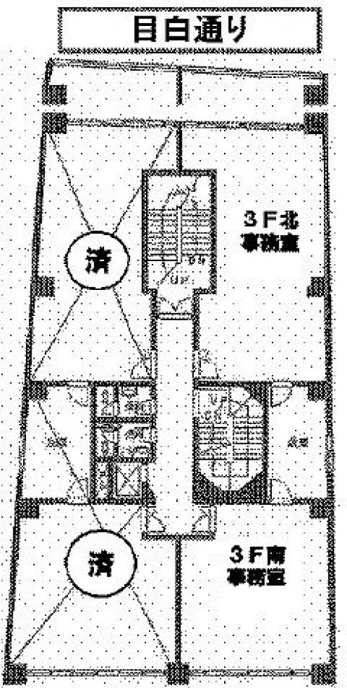 目白ハイビル 3 フロア図面 4